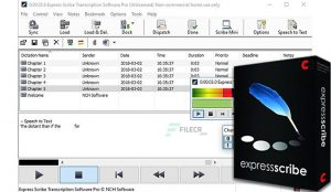 Express Scribe Transcription Software 10.13 Crack 